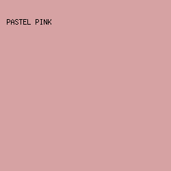 D6A2A3 - Pastel Pink color image preview