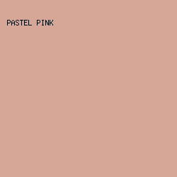 D6A697 - Pastel Pink color image preview
