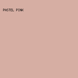 D6AEA3 - Pastel Pink color image preview