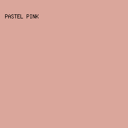DAA69B - Pastel Pink color image preview