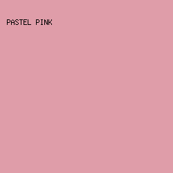 DF9DA9 - Pastel Pink color image preview
