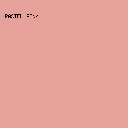 E6A19A - Pastel Pink color image preview