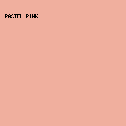 F0AF9E - Pastel Pink color image preview