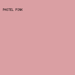 da9fa3 - Pastel Pink color image preview