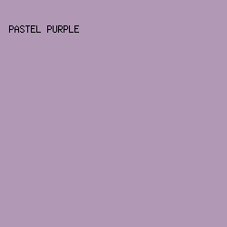 B199B6 - Pastel Purple color image preview