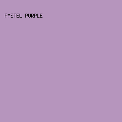 B695BD - Pastel Purple color image preview