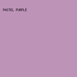 BD93B8 - Pastel Purple color image preview
