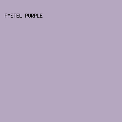 b5a7c0 - Pastel Purple color image preview