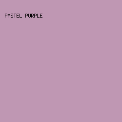 bf97b3 - Pastel Purple color image preview