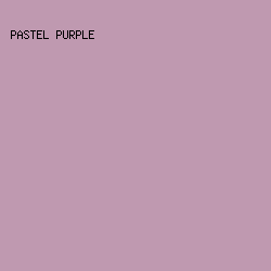 bf99b0 - Pastel Purple color image preview