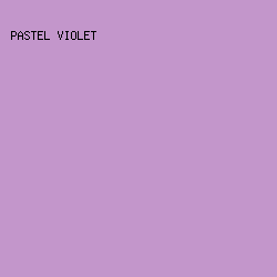 C396CB - Pastel Violet color image preview