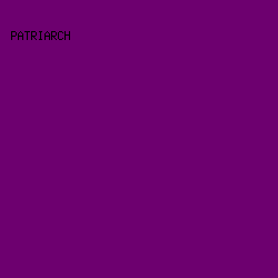 6D006F - Patriarch color image preview