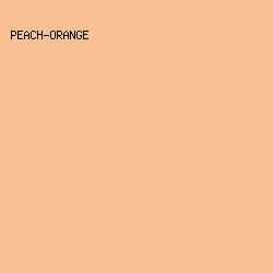 F8C294 - Peach-Orange color image preview