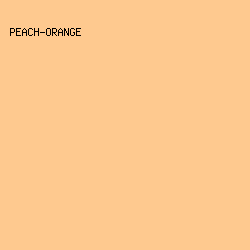 FEC98F - Peach-Orange color image preview