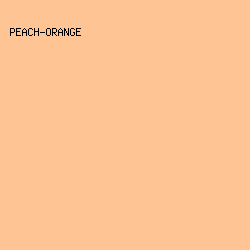 FFC493 - Peach-Orange color image preview