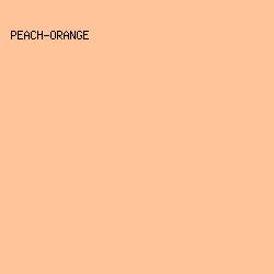FFC499 - Peach-Orange color image preview