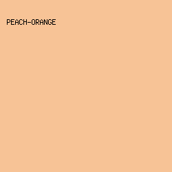 f7c396 - Peach-Orange color image preview