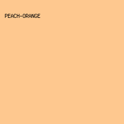fec88f - Peach-Orange color image preview