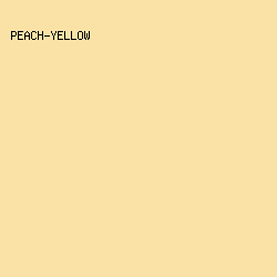 FAE2A7 - Peach-Yellow color image preview