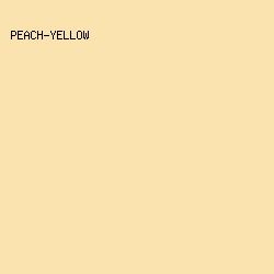 FAE3AF - Peach-Yellow color image preview