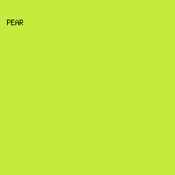 C3EC3D - Pear color image preview