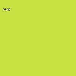C9E042 - Pear color image preview