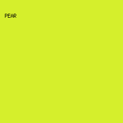 D5EF2C - Pear color image preview