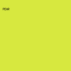 D7E83F - Pear color image preview