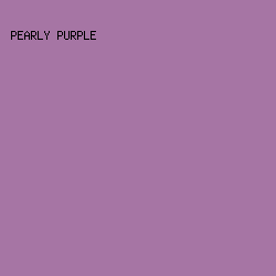 A675A4 - Pearly Purple color image preview