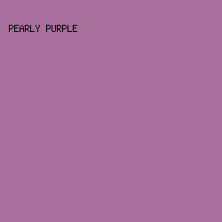 A86F9D - Pearly Purple color image preview