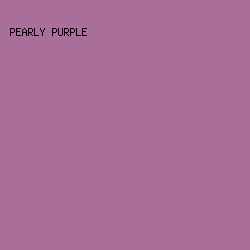 AA6E9A - Pearly Purple color image preview