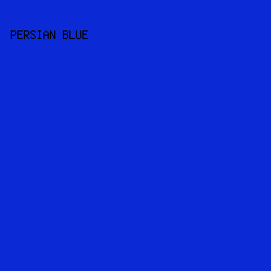 0B2AD5 - Persian Blue color image preview