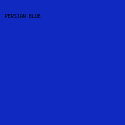 0F29C1 - Persian Blue color image preview