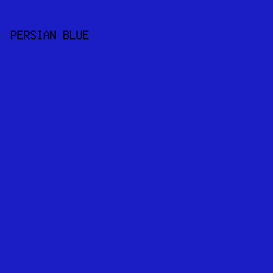 1B1DC5 - Persian Blue color image preview