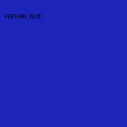 1D24B9 - Persian Blue color image preview