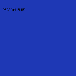 1E38B5 - Persian Blue color image preview
