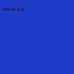 1d3dc8 - Persian Blue color image preview
