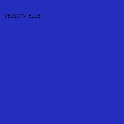 242DBD - Persian Blue color image preview