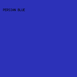 2C31B8 - Persian Blue color image preview