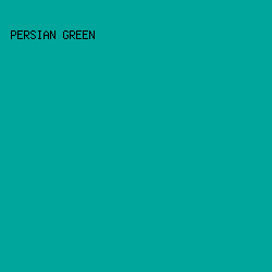 00a69b - Persian Green color image preview