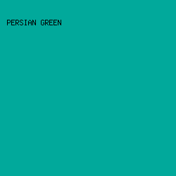01a99b - Persian Green color image preview