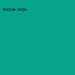 06A48A - Persian Green color image preview