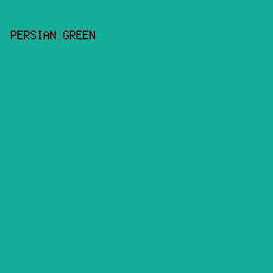 11AD99 - Persian Green color image preview