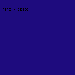 1e0b7e - Persian Indigo color image preview