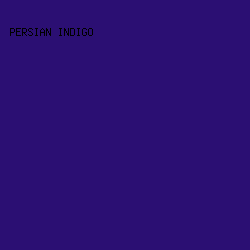 2b0f73 - Persian Indigo color image preview