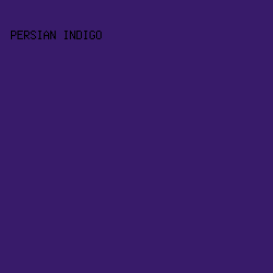 381b6a - Persian Indigo color image preview