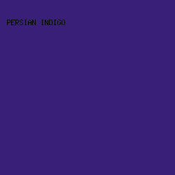 391F77 - Persian Indigo color image preview