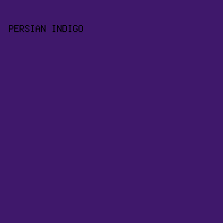 3F186B - Persian Indigo color image preview