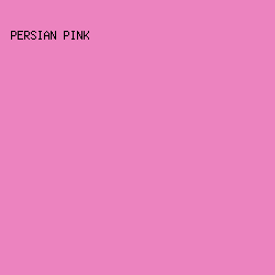 EC83BF - Persian Pink color image preview