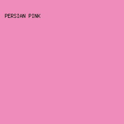EF8CBB - Persian Pink color image preview